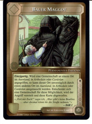 MIDDLE EARTH AGAINST THE SHADOW R1 FARMER MAGGOT / BAUER MAGGOT (German) - Image 1 of 3