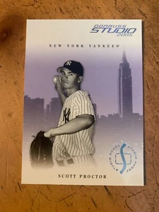 2005 Donruss Studio Proofs (Ser #'d/100) - #198 Scott Proctor - Picture 1 of 1