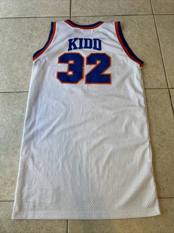 Jason Kidd Men's 3XL Pilots High School Nike Jordan Swingman Jersey Vintage Cover