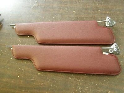 NOS OEM Ford 1965 1968 Galaxie 500 Sun Visors Burgh. Interior Brackets 1966 1967 - Image 1 of 4