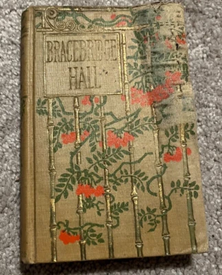 Bracebridge Hall by Irving Washington vintage cloth ornate covers Foto 1 de 4