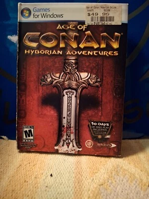 2008 PC Game Age of Conan: Hyborian Adventures Eidos Untested  - Image 1 of 4