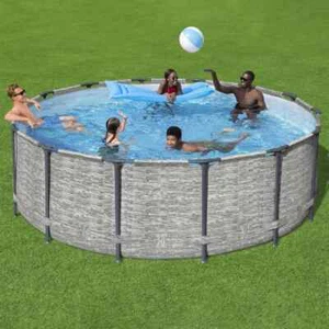 Power Steel Swimming Pool 427x122 cm - Bild 1 von 12