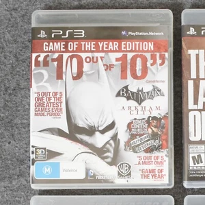 Sony PS3 Playstation 3 Game Batman Arkham City GOTY Game of the Year Edition - Picture 1 of 3