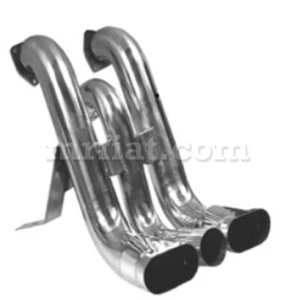 Ferrari F40 ANSA Stainless Steel Racing Tail Pipes New - Picture 1 of 1