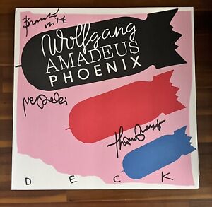 Phoenix - Wolfgang Amadeus SIGNED Vinyl LP Record Autographed