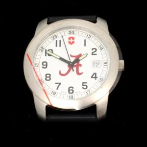 2012 Victorinox 26000.CB Field Quartz Watch Alabama CRIMSON TIDE Logo UNUSED - Picture 1 of 7