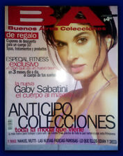 GABRIELA SABATINI Tennis - BUENOS AIRES COLECCIONES Magazine 1998 ARGENTINA