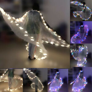 Isis Wings Rechargeable Belly Dance wings Light Up Dancer Isis Wings+Sticks