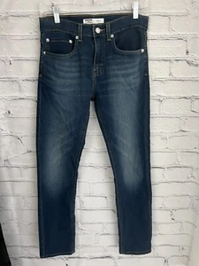 Signature Gold By Levis SKINNY Blue Jeans Adj Waist STRETCH EUC Youth Size 16R - Picture 1 of 10