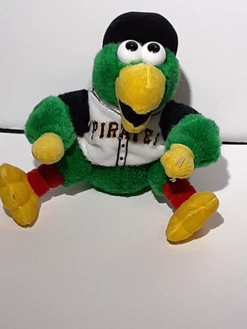 Pittsburgh Pirates Parrot Stuffed Animal Plush 7" Cover
