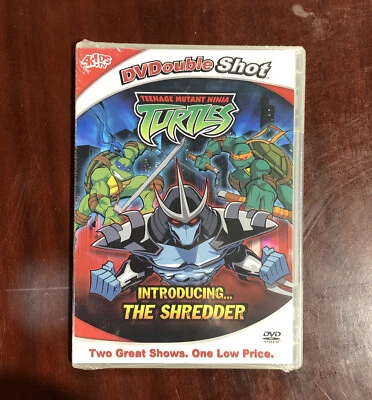 Teenage Mutant Ninja Turtles - Introducing the Shredder New DVD Double Shot - Image 1 of 4