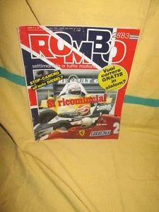 RIVISTA Automobilismo ROMBO moto 28 11/07 1987 LAUDA ARNOUX FERRARI WILLIAMS F1 - Picture 1 of 1