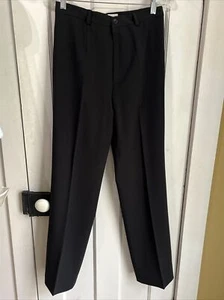 Amanda Smith Women’s Size 4 Pleated Dress Pants Black 31” Inseam EUC - Picture 1 of 9