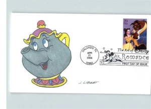 Disney's BEAUTY and the BEAST, pic of TEA CUP 2006 Art of Disney ROMANCE, First - Picture 1 of 1