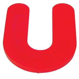 Red Horseshoe Shims 1/8 Inch – 100 Pack - Picture 1 of 1