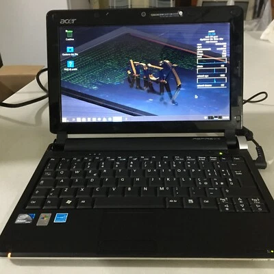 PC Portatile NetBook Acer Aspire One KAV60 Intel Atom N270 1GB DDR2 Antix linux - Immagine 1 di 4