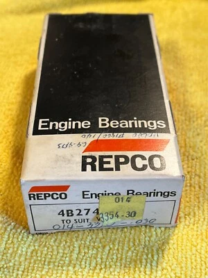 Repco Crankshaft Rod Bearings for 74 Volvo 140, 75-84 240, 84 760 (.030 Over) - Image 1 of 2