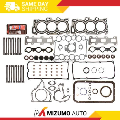Full Gasket Set Head Bolts Fit 98-04 Acura Honda Isuzu V6 3.2 3.5L 6VE1 6VD1 - Image 1 of 4