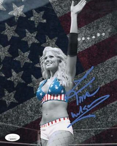 Torrie Wilson (Metallic 8x10) WWF WWE SEXY JSA photo signed auto autographed - Picture 1 of 1