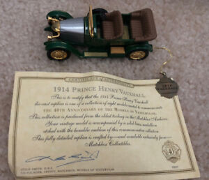 Matchbox Models Of Yesteryear 40TH Anniversary Prince Henry Vauxhall Collectible