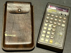 Rare Vintage Aviation Calculator NAVTRONIC 1701 & Case Untested - Picture 1 of 9