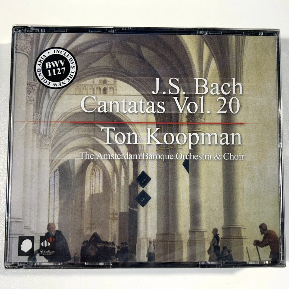 Bach Cantatas Vol. 20 Koopman - Factory Sealed - Image 1 of 2