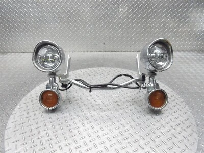 2010 Harley Electra Glide Limited FLHTK Front Fog Turn Signal Light Bar Bracket - Image 1 of 4