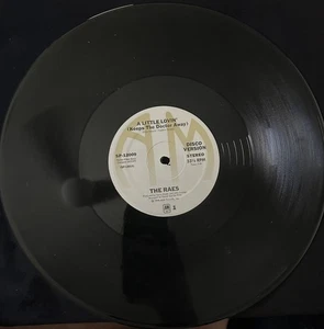 The Raes "A Little Lovin' (Keeps The Doctor Away)" Record 12" Single - Imagen 1 de 2