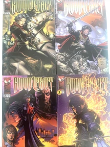 BLOOD LEGACY. NUMBER'S 1-4. (4 ISSUE FULL SET HIGH GRADE LOT). IMAGE COMICS. - Picture 1 of 21