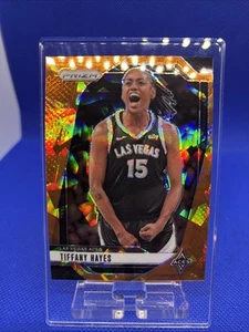 2024 Panini Prizm WNBA Orange Velocity Tiffany Hayes Las Vegas Aces - Picture 1 of 2