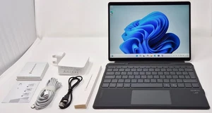 Microsoft Surface Pro 9 5G With Keyboard, 128GB SSD, 8GB, SQ3, 120Hz, Platinum - Picture 1 of 14