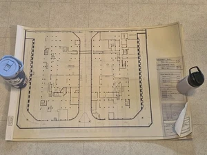 Union Station Worcester Ma. Architectural Blueprints for 1964 - Picture 1 of 11