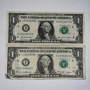 Broken Ladder Lot Of 2 Scattered Complete Digit 1-8 Broken Ladder Dollar - Picture 1 of 2