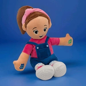 Ms Rachel Peluche Muñeca Songs for Littles Camisa Rosa Mono Azul 12" - Imagen 1 de 3