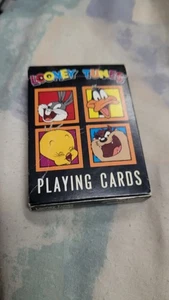 LOONEY TUNES PLAYING CARDS UNITED STATES PLAY CARD COMPANY 1993 - Imagen 1 de 3