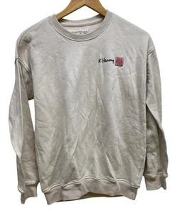 Abercrombie Fitch Keith Haring Sweatshirt Youth Size 15/16 Beige Trevor Project - Picture 1 of 4