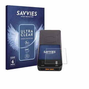 6x Folie für ToolkitRC Q6AC Schutzfolie Displayschutz Display Schutz Klar - Zdjęcie 1 z 11