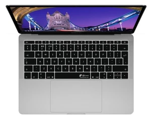Pokrowiec na klawiaturę KB angielski UK ENG osłona ochronna skóra do MacBooka Pro / Air - Zdjęcie 1 z 1