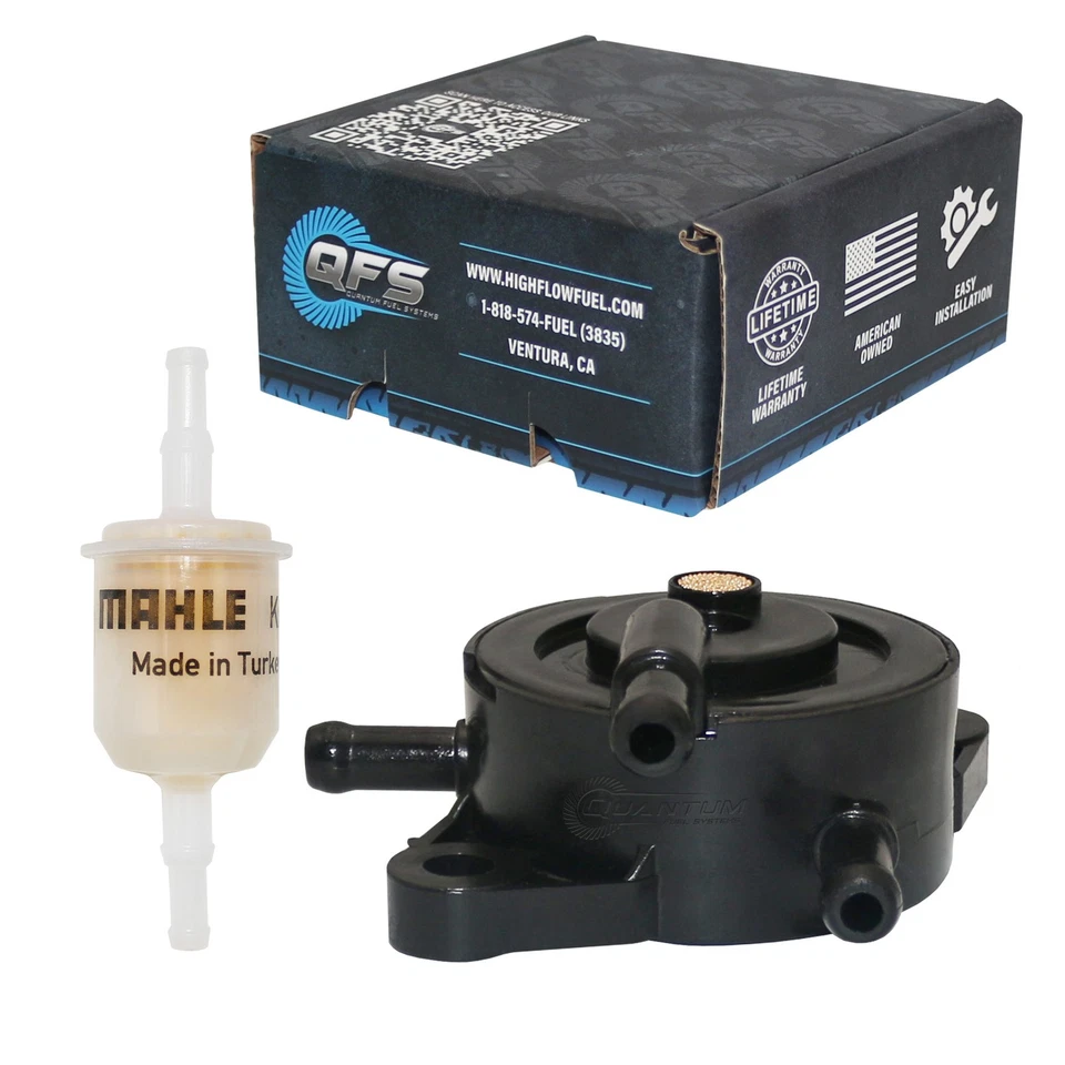 QFS Fuel Pump +MAHLE Fuel Filter 49040-1062 Kawasaki Mule 2020 2030 2007 & Prior - Image 1 of 4