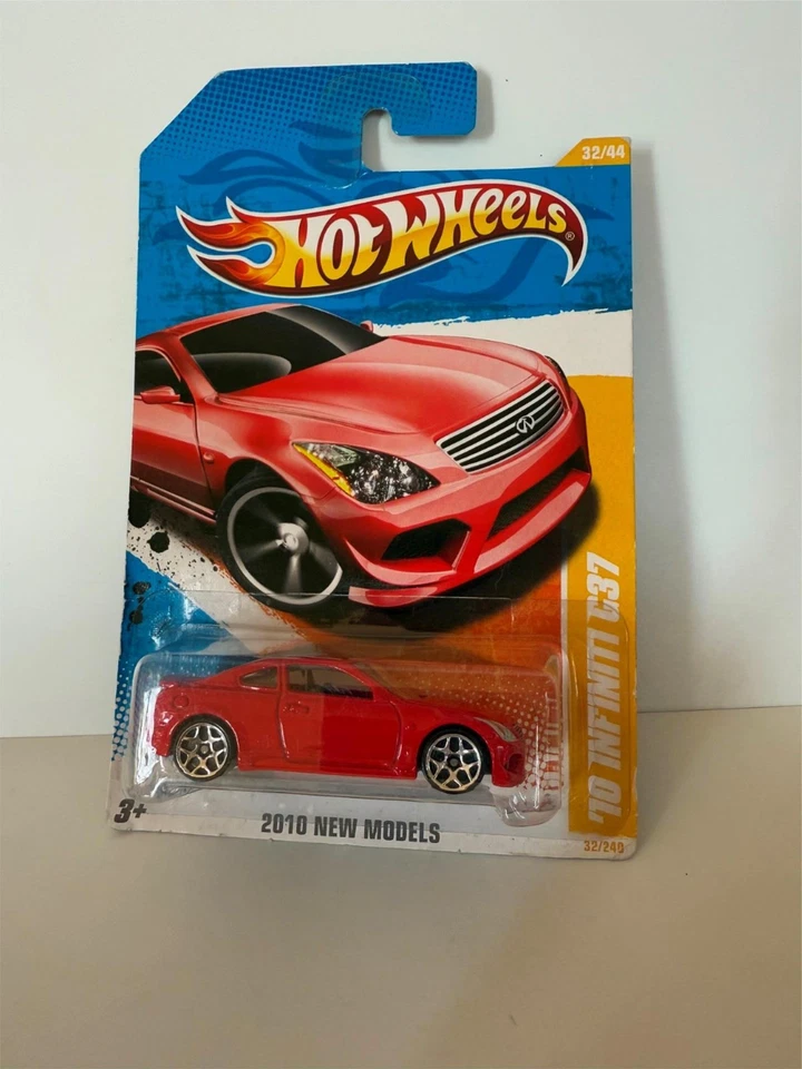 Hot Wheels '10 Infiniti G37 2010 nuevos modelos #32/44 rojo A15 Foto 1 de 1