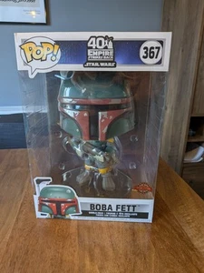 Boba Fett - #367 - Funko Pop! - Jumbo - 40th Anniversary Empire Strikes Back - Picture 1 of 6