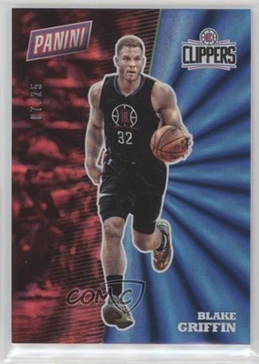 2017 Panini National Convention Rainbow Spokes Thick Stock /25 Blake Griffin - Image 1 of 2