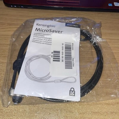 Kensington MicroSaver/ laptop lock / unopened / key operated - Image 1 of 2