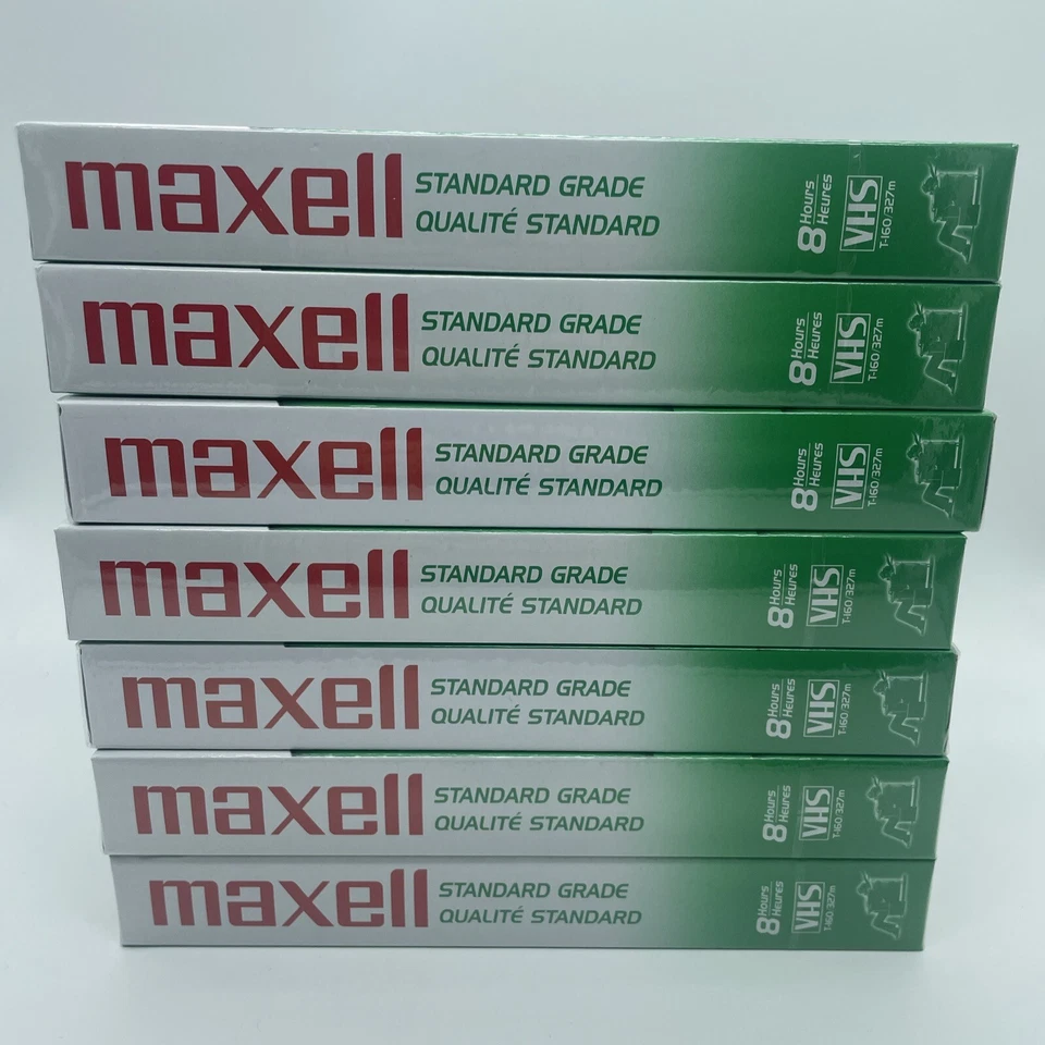 Maxell T-160 Standard Grade Videocassette