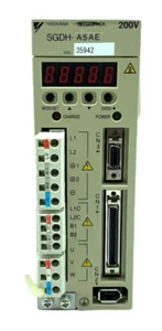 YASKAWA ELECTRIC SIGMA II SGDH-A5AE 50W SINGLE PHASE 200V AC SERVOPACK - Picture 1 of 7