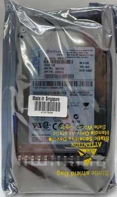 NEW IBM 40K1035 39R7332 26K5833 36 GB Hard Drive 2.5" U320 SCSI Factory sealed - Image 1 of 3