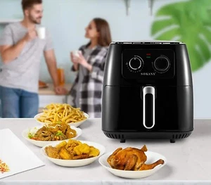 Friggitrice Ad Aria Calda 8,5 L Frittura Senza Olio 1700W 200 Gradi Timer - Foto 1 di 5