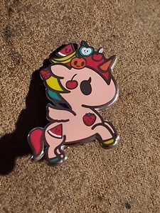 Spilla Tokidoki unicorno rosa rara - Foto 1 di 2