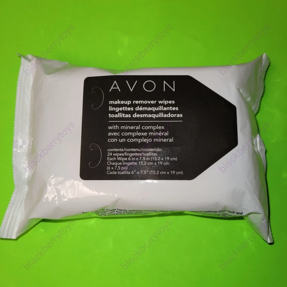 Avon 109-226 Makeup Remover Wipes With Mineral Complex (Pack of 24)
